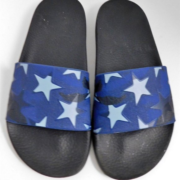 Valentino Blue Stars‎ Rubber Slide Sandals 38 - Picture 2 of 4
